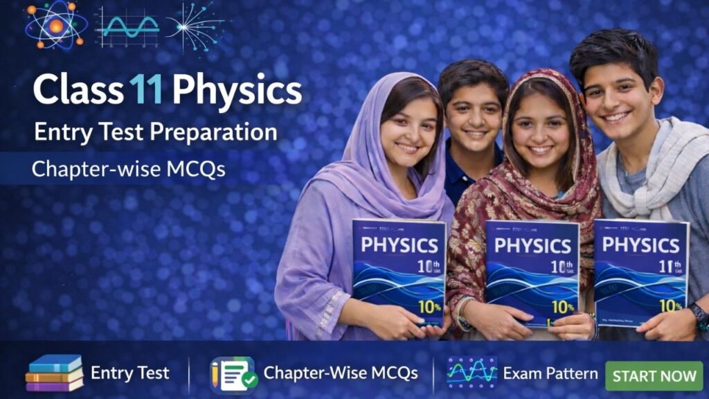 Class 11 Physics – Entry Test Preparation